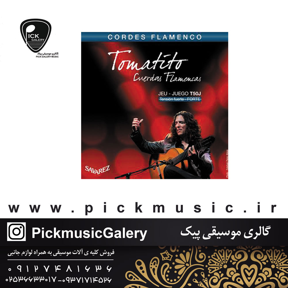  سیم گیتار کلاسیک ساوارز T50r