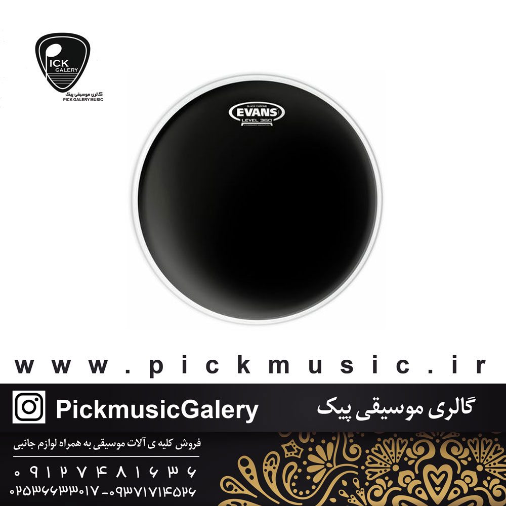  پوست مشکی Evans ایونس مدل onyx سایز 14 اینچ