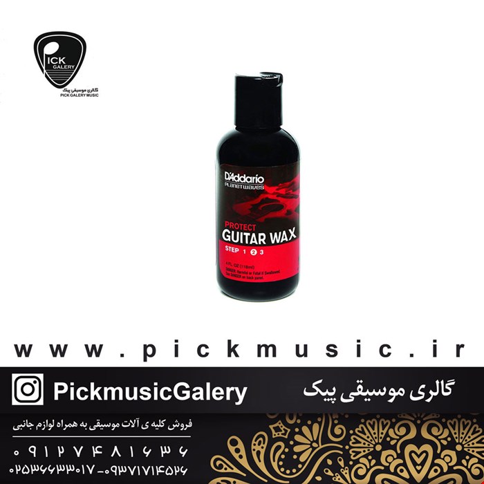 واکس گیتار داداریو D'addario PW-PL-02