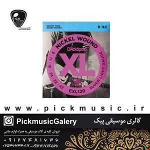 سیم گیتار الکتریک داداریو exl120